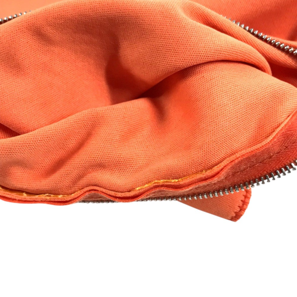 FENDI FF logo Handbag, Mini drawstring bag, Tote bag Shoulder Bag Nylon canvas Orange Based Used