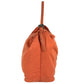 FENDI FF logo Handbag, Mini drawstring bag, Tote bag Shoulder Bag Nylon canvas Orange Based Used