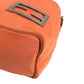 FENDI FF logo Handbag, Mini drawstring bag, Tote bag Shoulder Bag Nylon canvas Orange Based Used