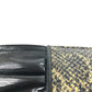 FENDI vintage ribbon Vintage Genuine Leather 2-Way Shoulder Bag Pochette Clutch Bag Crossbody Bag Clutch bag Leather Black Used