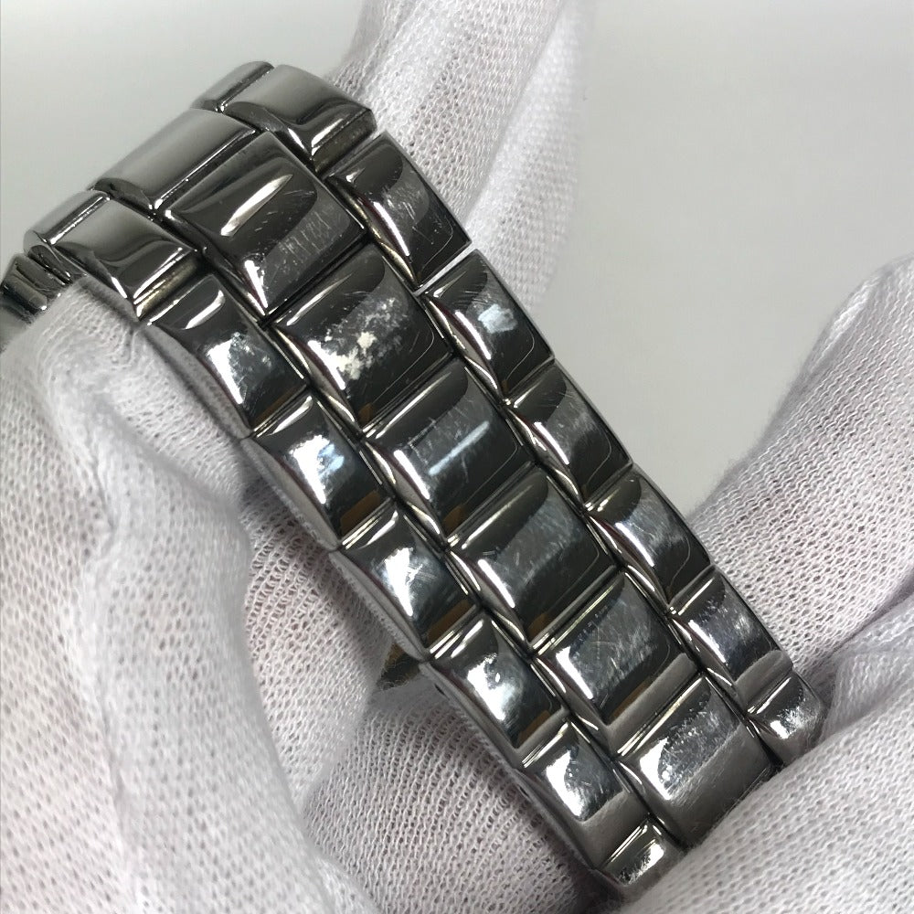 Emporio Armani AR-0680 Classic series quartz Wristwatch Stainless Steel Black Used