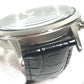 Emporio Armani AR-2447 logo Men's Watch Watch Clock Wristwatch SS / Leather Black Used