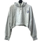 LOUIS VUITTON 不明 Monogram Logo short length Apparel, Hooded, Long-Sleeved Top RW221W trainer cotton gray Used