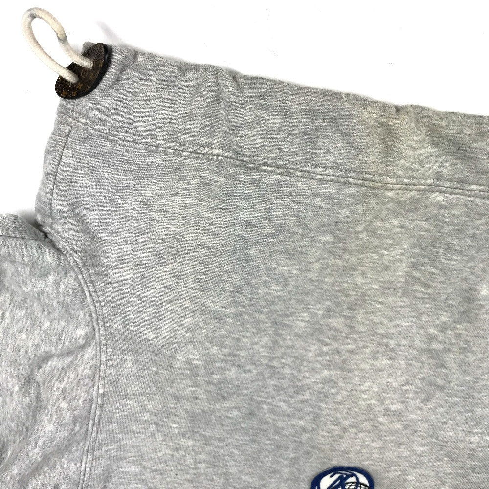 LOUIS VUITTON 不明 Monogram Logo short length Apparel, Hooded, Long-Sleeved Top RW221W trainer cotton gray Used