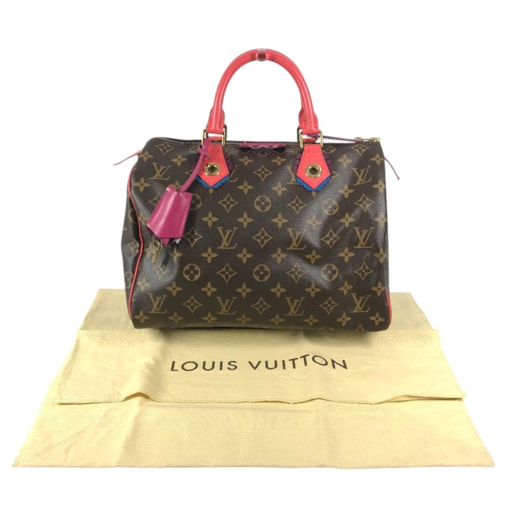 LOUIS VUITTON M41665 Monogram totem Speedy30 Speedy 30 Bag Mini Duffle Bag Hand Bag MonogramCanvas Brown Used