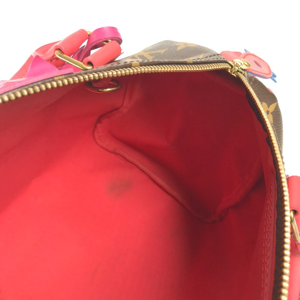 LOUIS VUITTON M41665 Monogram totem Speedy30 Speedy 30 Bag Mini Duffle Bag Hand Bag MonogramCanvas Brown Used