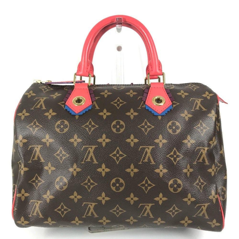 LOUIS VUITTON M41665 Monogram totem Speedy30 Speedy 30 Bag Mini Duffle Bag Hand Bag MonogramCanvas Brown Used