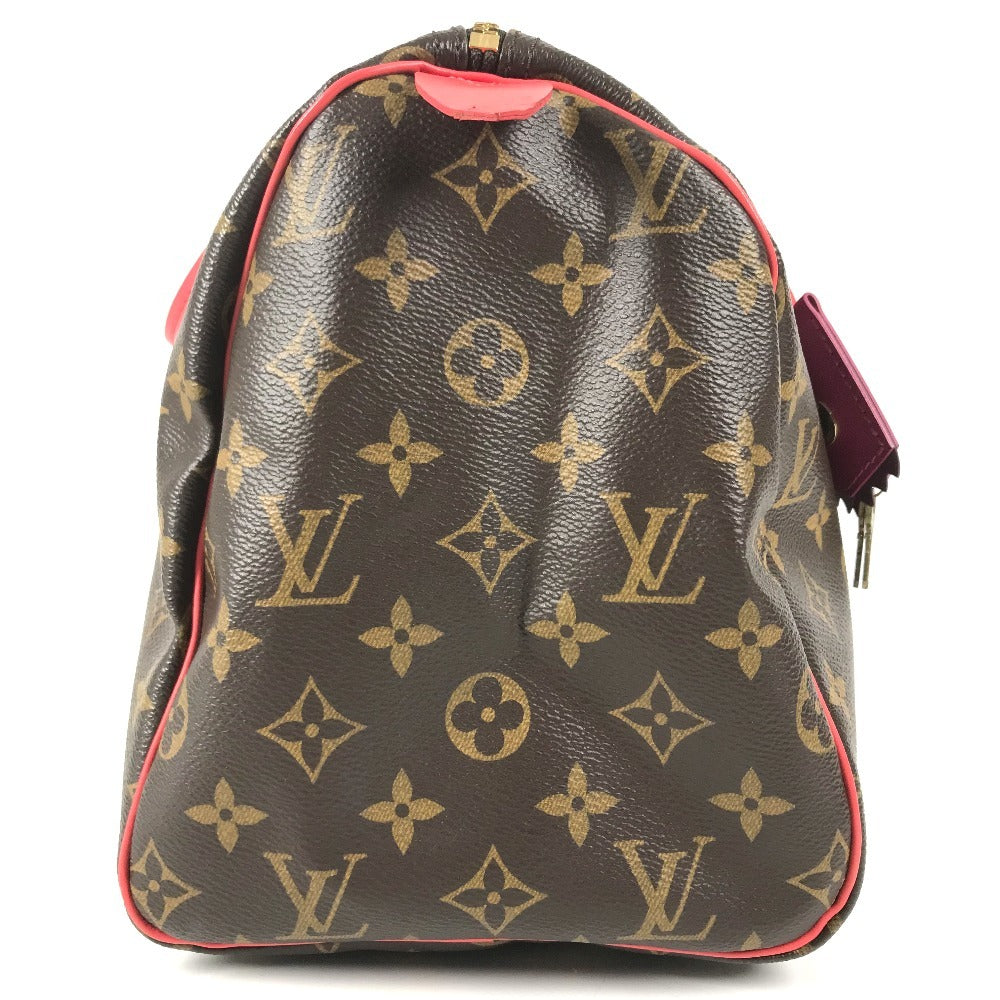 LOUIS VUITTON M41665 Monogram totem Speedy30 Speedy 30 Bag Mini Duffle Bag Hand Bag MonogramCanvas Brown Used