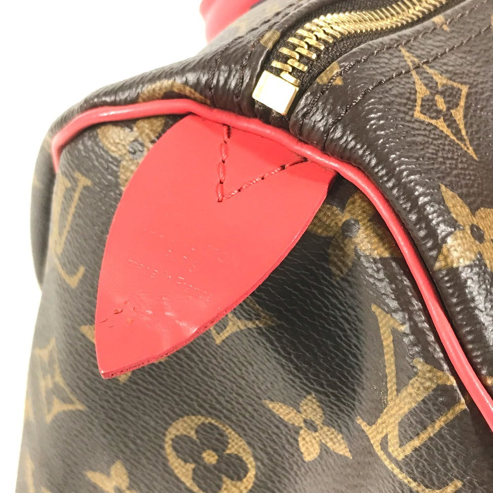 LOUIS VUITTON M41665 Monogram totem Speedy30 Speedy 30 Bag Mini Duffle Bag Hand Bag MonogramCanvas Brown Used