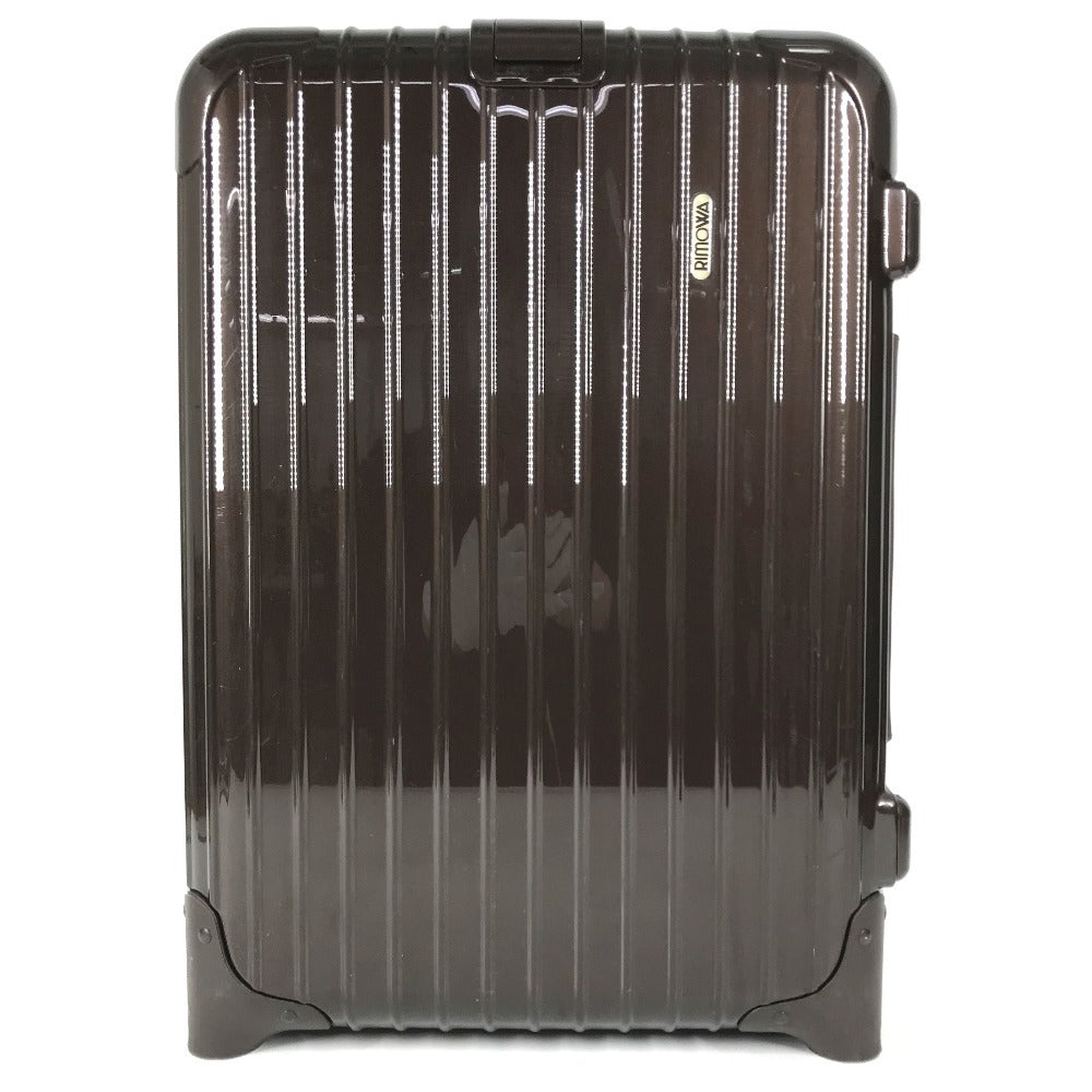 RIMOWA 852.52 suitcase SALSA Salsa Cabin Multiwheel 32L Trunk 2-wheel travel bag Carry Bag Polycarbonate Brown Used