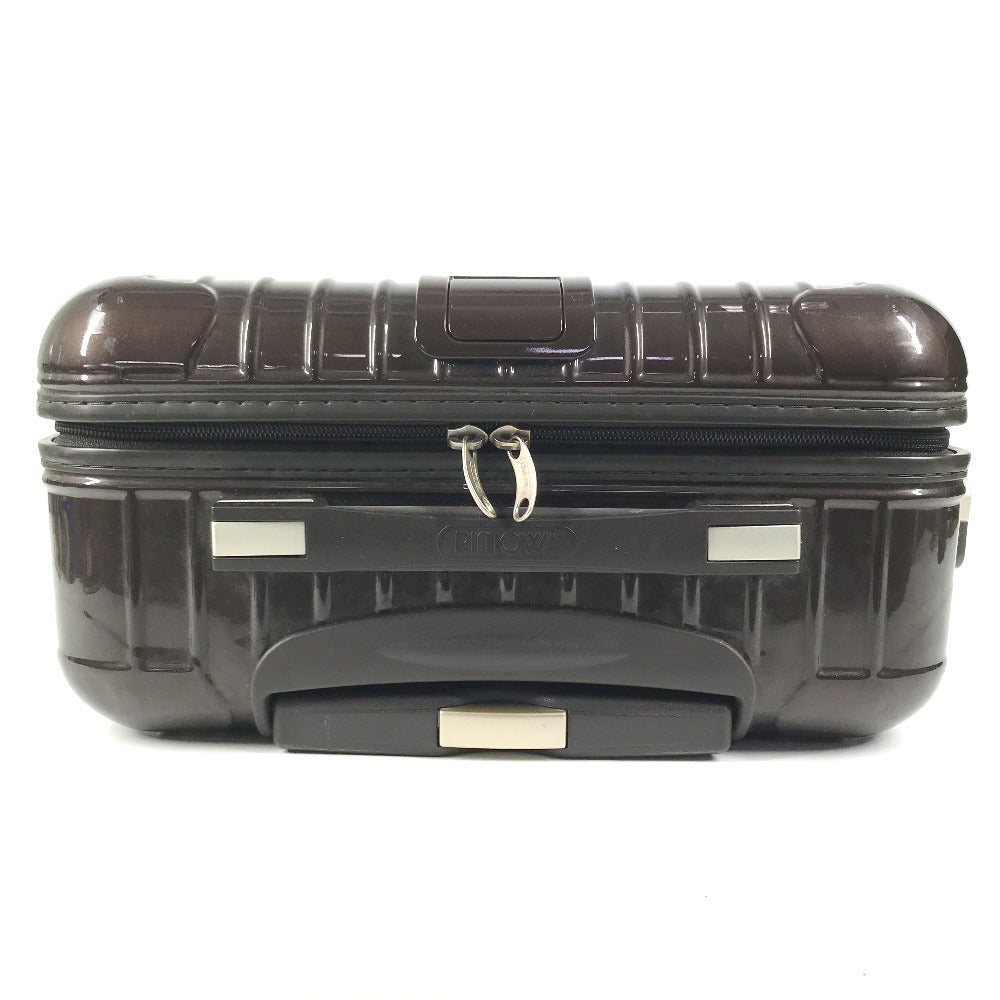 RIMOWA 852.52 suitcase SALSA Salsa Cabin Multiwheel 32L Trunk 2-wheel travel bag Carry Bag Polycarbonate Brown Used