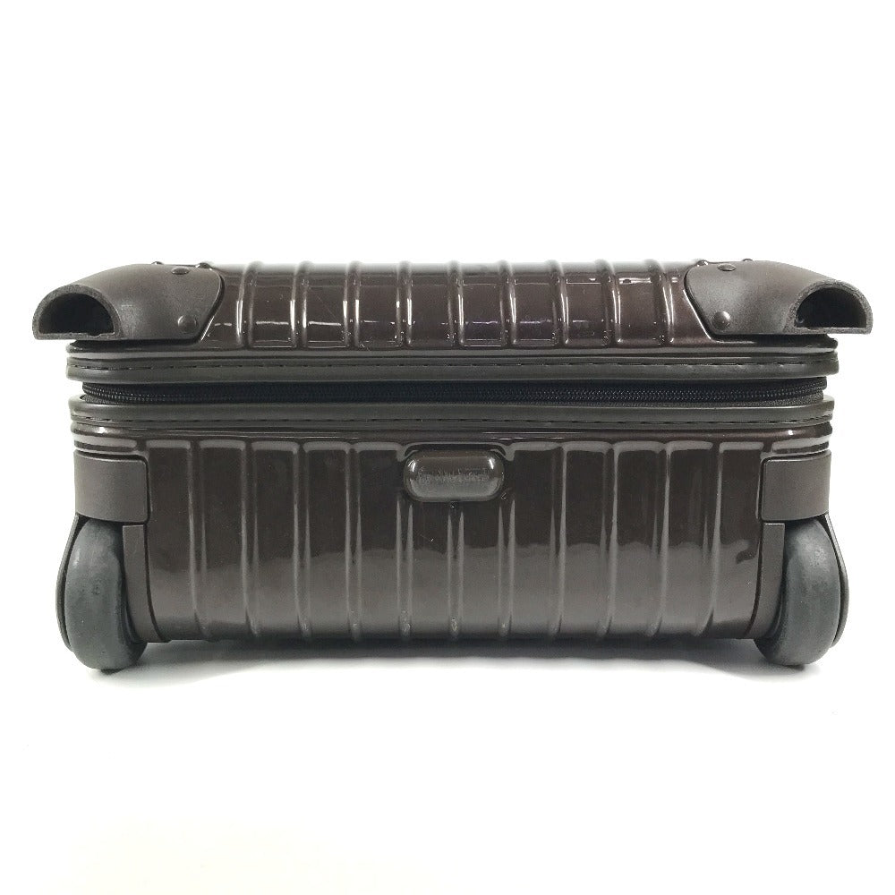 RIMOWA 852.52 suitcase SALSA Salsa Cabin Multiwheel 32L Trunk 2-wheel travel bag Carry Bag Polycarbonate Brown Used