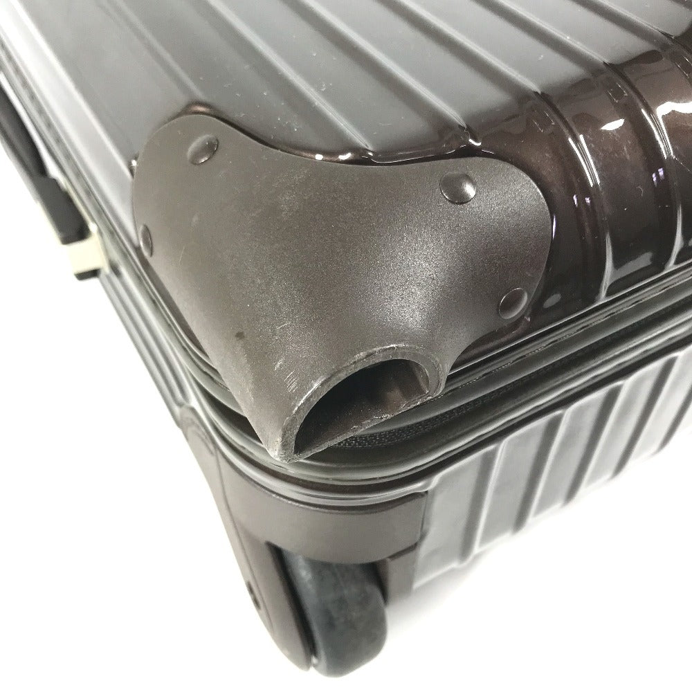RIMOWA 852.52 suitcase SALSA Salsa Cabin Multiwheel 32L Trunk 2-wheel travel bag Carry Bag Polycarbonate Brown Used