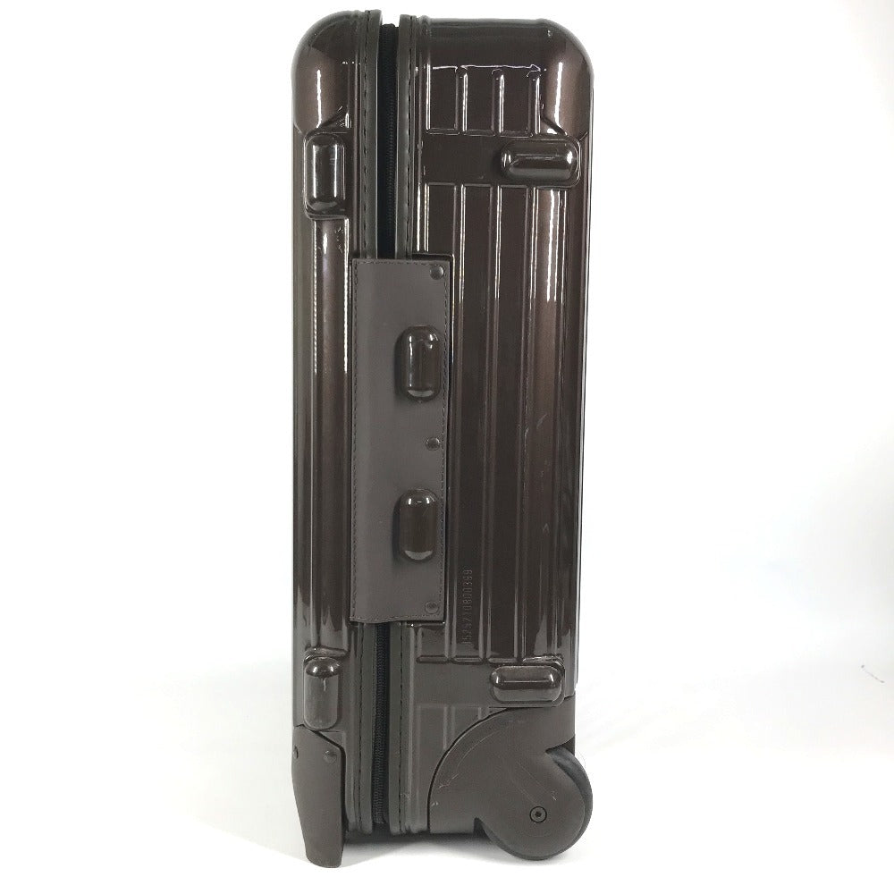 RIMOWA 852.52 suitcase SALSA Salsa Cabin Multiwheel 32L Trunk 2-wheel travel bag Carry Bag Polycarbonate Brown Used