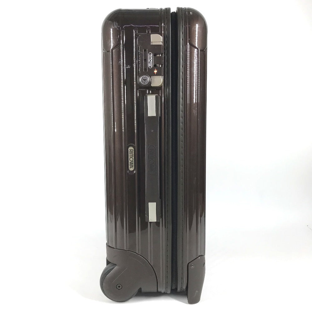 RIMOWA 852.52 suitcase SALSA Salsa Cabin Multiwheel 32L Trunk 2-wheel travel bag Carry Bag Polycarbonate Brown Used