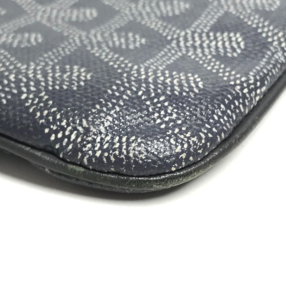 GOYARD Sena MM Sena MM Pouch Cluch Bag Bag Clutch bag PVC/Leather gray Used