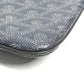 GOYARD Sena MM Sena MM Pouch Cluch Bag Bag Clutch bag PVC/Leather gray Used