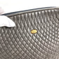 BALLY vintage Logo Quilted Fringe Tassel Twist Chain Bag Pochette Crossbody Shoulder Bag Leather gray Used