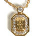HARRY WINSTON K18 Gold 18K HW logo diamond Accessories Chain Necklace Jewelry Necklace Au750 Gold Used