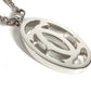CARTIER T1220148 Charm Key Holder Bag Charm 2C Decor Charm Logo Necklace Choker Chain Necklace Accessory Pendant top Metal Silver Used