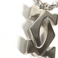 CARTIER Charm Key Holder Bag Charm charm logo Necklace Choker Chain Necklace Accessory Pendant top Metal Silver Used
