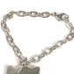 CARTIER Charm Key Holder Bag Charm charm logo Necklace Choker Chain Necklace Accessory Pendant top Metal Silver Used