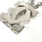 CARTIER Charm Key Holder Bag Charm charm logo Necklace Choker Chain Necklace Accessory Pendant top Metal Silver Used