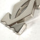 CARTIER Charm Key Holder Bag Charm charm logo Necklace Choker Chain Necklace Accessory Pendant top Metal Silver Used