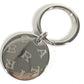 CARTIER Charm Key Holder Bag Charm Charm with full logo Necklace Choker Chain Necklace Accessory Pendant top Metal Silver Used