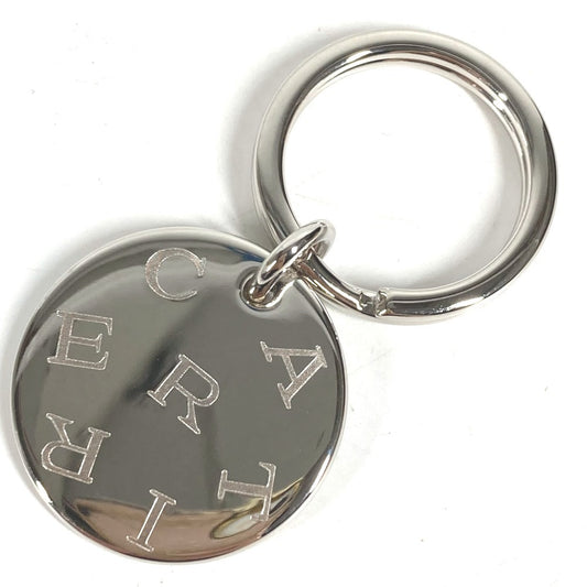 CARTIER Charm Key Holder Bag Charm Charm with full logo Necklace Choker Chain Necklace Accessory Pendant top Metal Silver Used