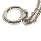 CARTIER Charm Key Holder Bag Charm PANTHERE Charm Necklace Choker Chain Necklace Accessory Pendant top Metal Silver Used