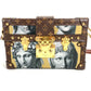 LOUIS VUITTON Fornasetti Monogram Petite Mal Petite Mal Bag Crossbody Pochette Shoulder Bag Leather / MonogramCanvas Gold/Brown Used