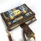 LOUIS VUITTON Fornasetti Monogram Petite Mal Petite Mal Bag Crossbody Pochette Shoulder Bag Leather / MonogramCanvas Gold/Brown Used