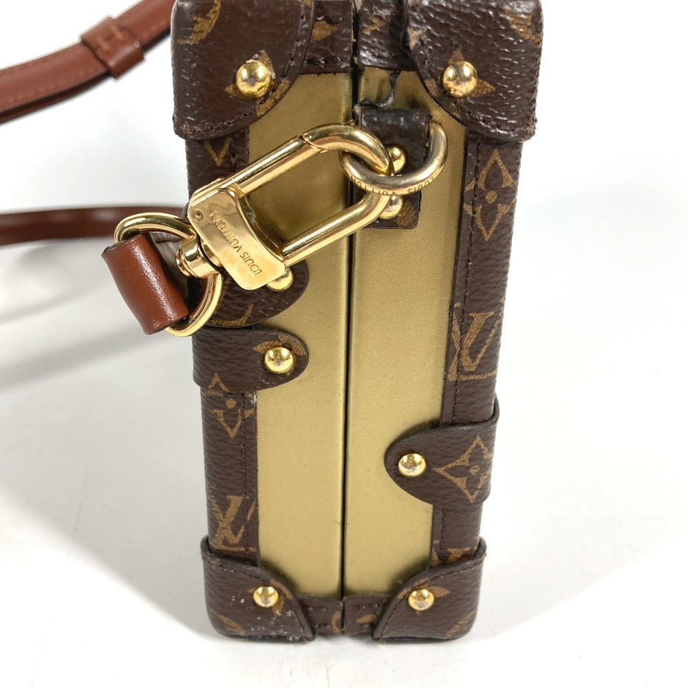 LOUIS VUITTON Fornasetti Monogram Petite Mal Petite Mal Bag Crossbody Pochette Shoulder Bag Leather / MonogramCanvas Gold/Brown Used