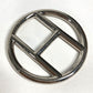 HERMES vintage Sash belt with H logo buckle Belt for bottoms belt Metal Silver Used