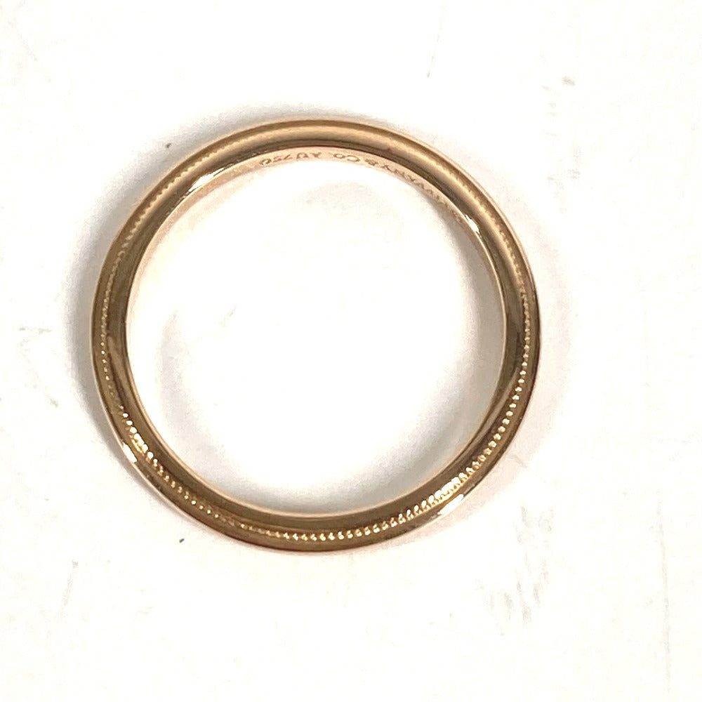 TIFFANY&Co. K18 Gold 18K Toe Gather Band Ring Accessory Jewelry Ring Au750 Pink Gold Used