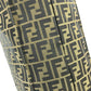 FENDI vintage Zucca Logo Suitcase Trunk 2-wheel travel bag Carry Bag Canvas Brown Used
