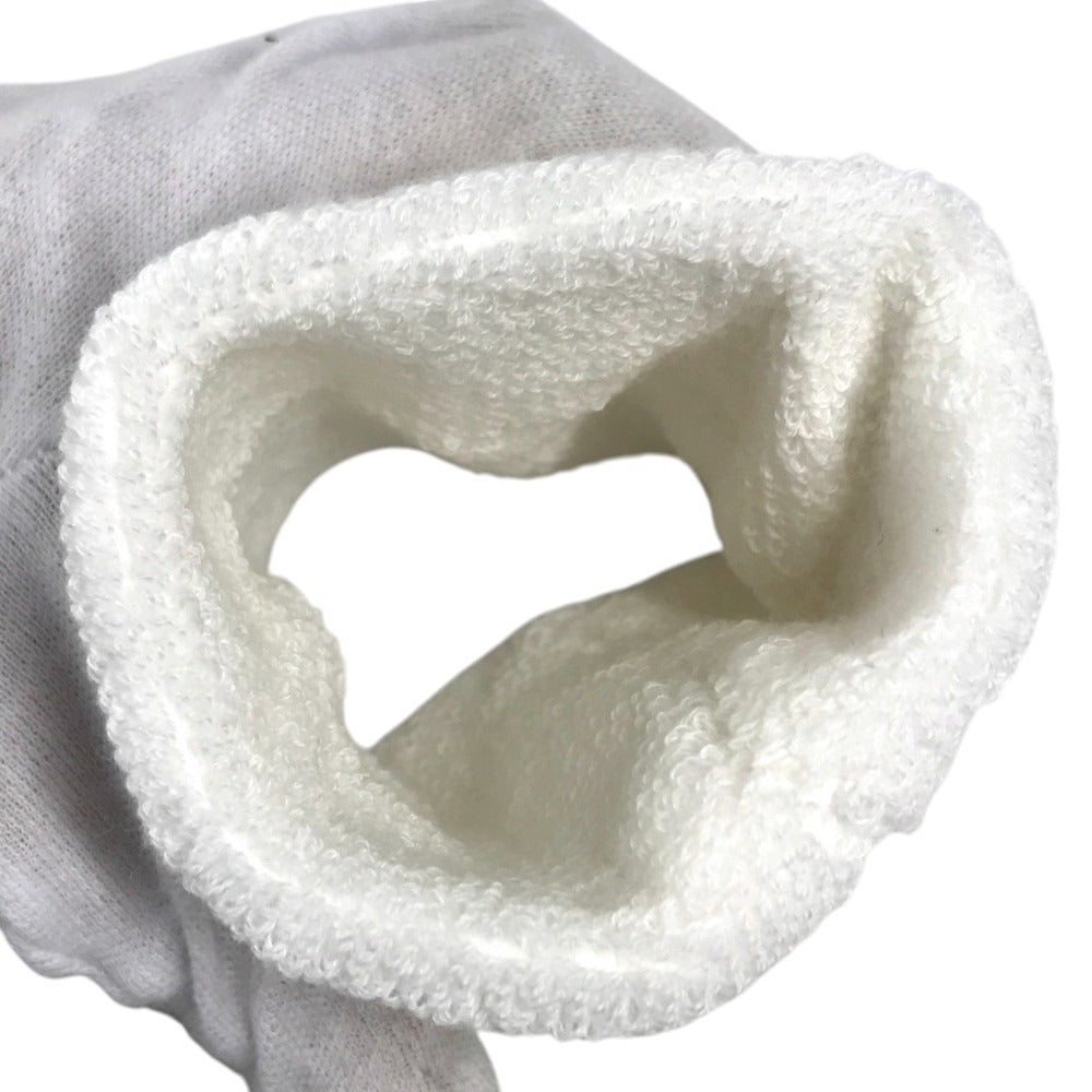 CHANEL AA9752 Sports Logo 24C Hairband, Wristband, and Towel 4-Piece Set Headband, hair accessory, bath towel hair band cotton White/Black Used