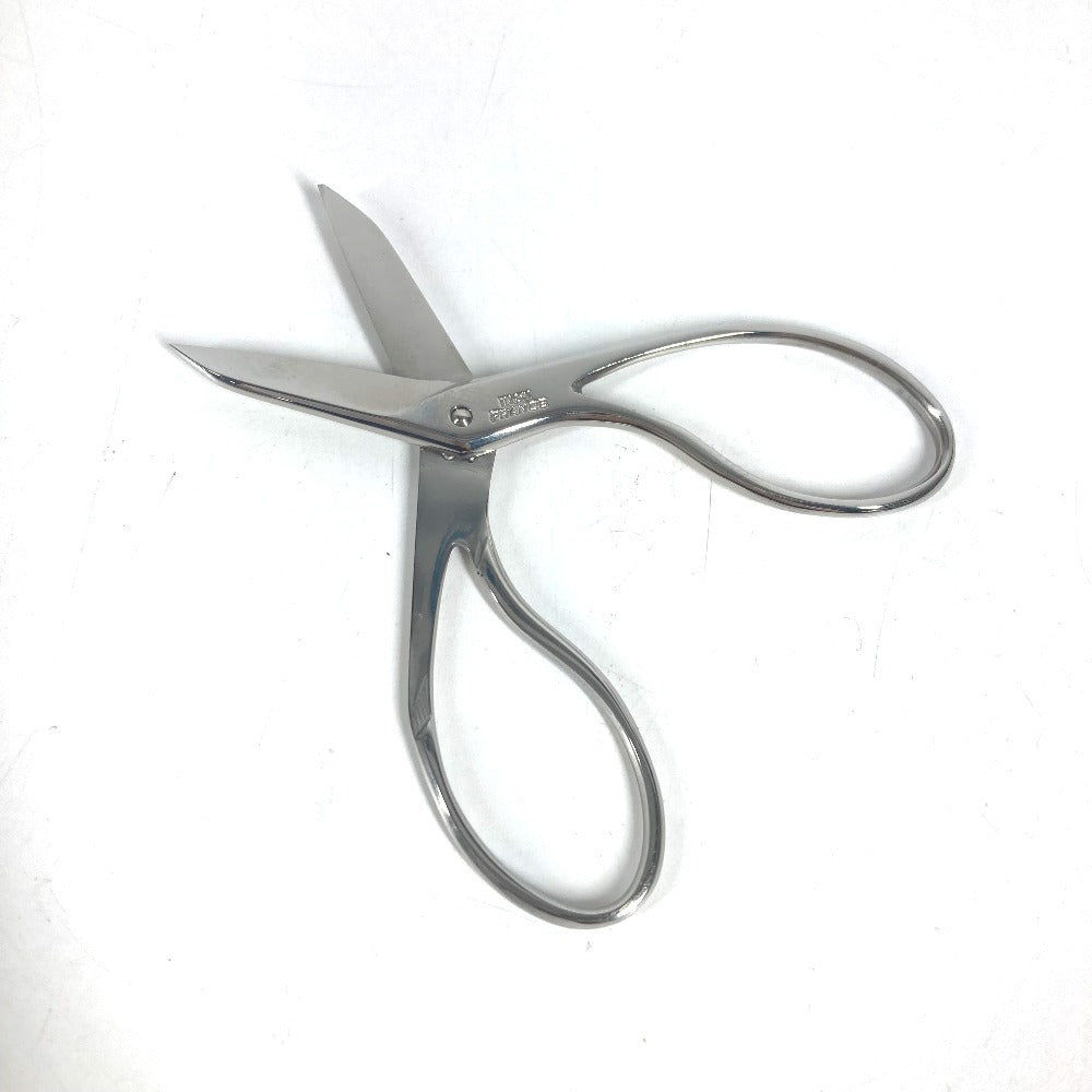 HERMES Mini scissors Scissors with logo and pouch Accessories Interior Miscellaneous goods Metal Black/Silver Used