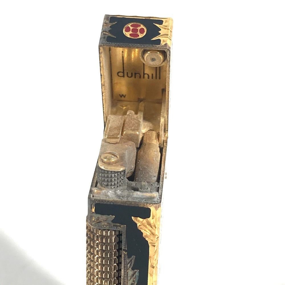 Dunhill RoyKing Decorative carvings Smoking accessories, cigarette smoke Lighter Gold Plated Multicolore Used