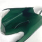 HERMES vintage PochetteGreen Pochette Green Waist Pouch Bag Mini Bag Flap Belt Bag body bag Courchevel Green Used