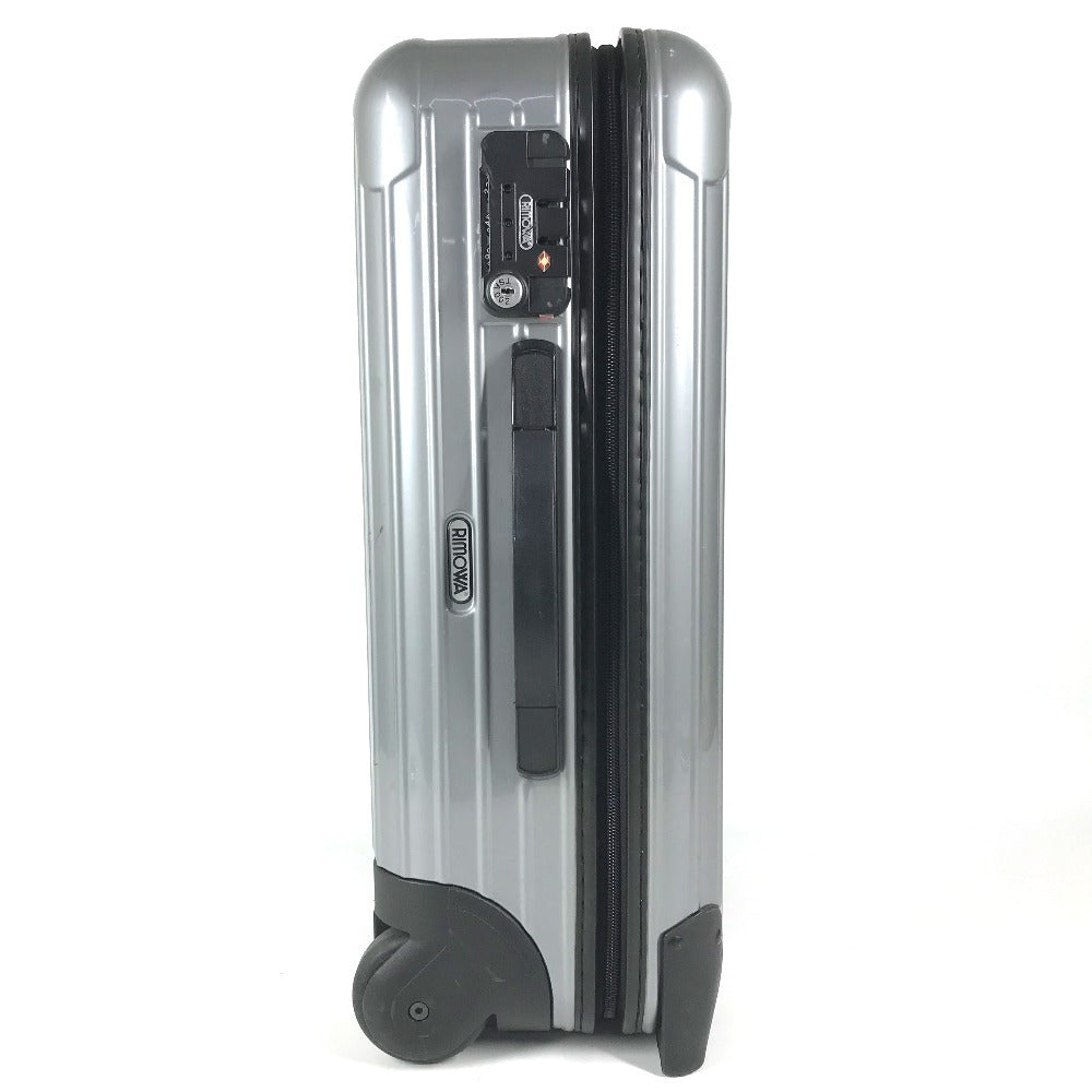 RIMOWA 856.52 suitcase SALSA Salsa Cabin Multiwheel 35L Trunk 2-wheel travel bag Carry Bag Polycarbonate Silver/Black Used