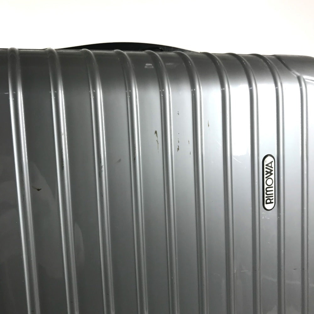RIMOWA 856.52 suitcase SALSA Salsa Cabin Multiwheel 35L Trunk 2-wheel travel bag Carry Bag Polycarbonate Silver/Black Used