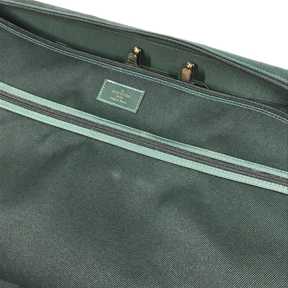 LOUIS VUITTON M30704 Taiga Garment Case Portable Cinq Centrée Portable Cinq Centrée Bags Travel Bags Shoulder Bags Duffle Bag Taiga Leather / Nylon canvas Green Used