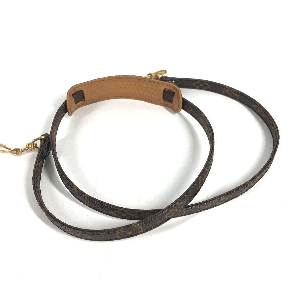 LOUIS VUITTON 不明 Non-adjustable Monogram bag Shoulder strap MonogramCanvas Brown Used
