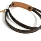 LOUIS VUITTON 不明 Non-adjustable Monogram bag Shoulder strap MonogramCanvas Brown Used