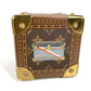 LOUIS VUITTON 不明 Monogram Large Cube Dice Ornament interior object MonogramCanvas Brown Used