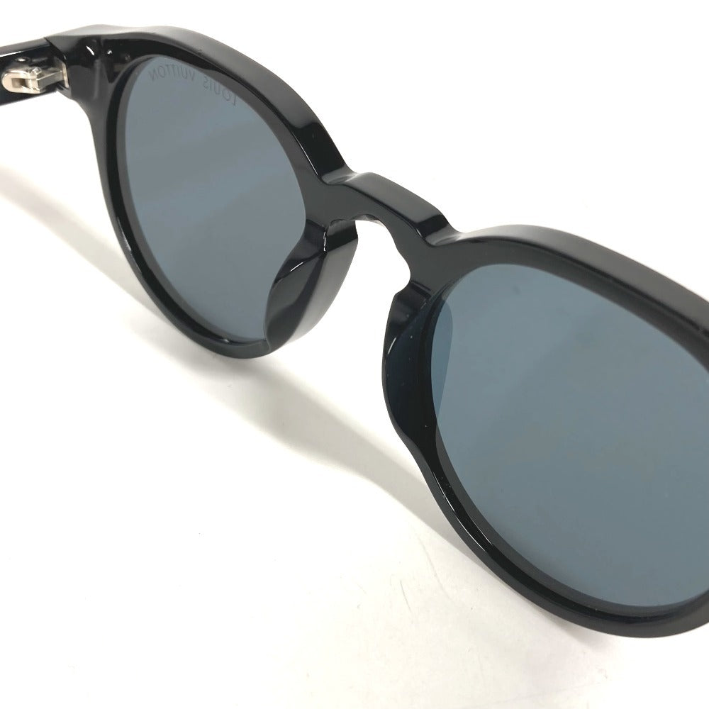 LOUIS VUITTON Z2434U LV Signature Round Sunglasses glasses glasses eyewear glasses sunglasses acetate Black Used
