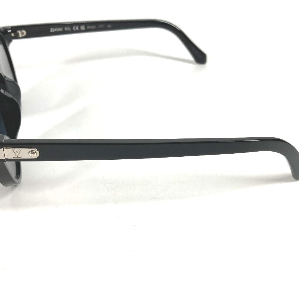LOUIS VUITTON Z2434U LV Signature Round Sunglasses glasses glasses eyewear glasses sunglasses acetate Black Used
