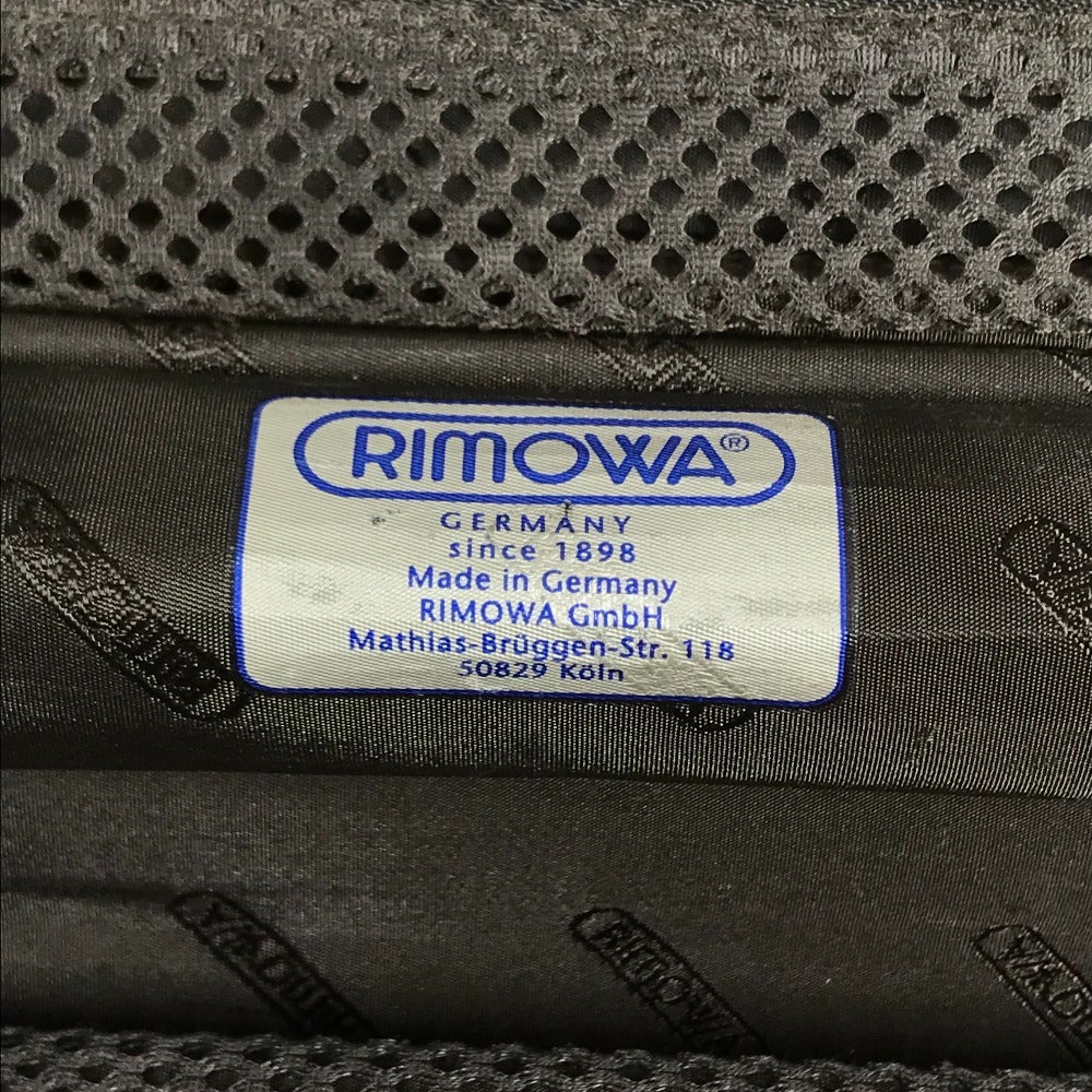 RIMOWA 920.52 suitcase Topaz Trunk 4-Wheel Travel Bag Carry Bag Titanium Gold Used